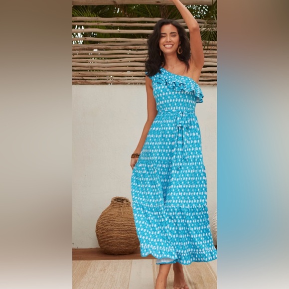 One shoulder maxi dress - Picture 2 of 2